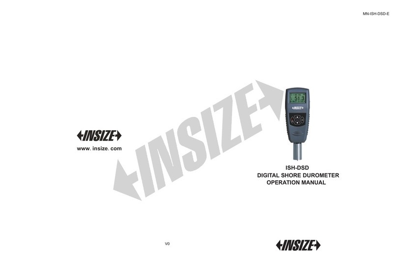 insize ISH-DSD User manual