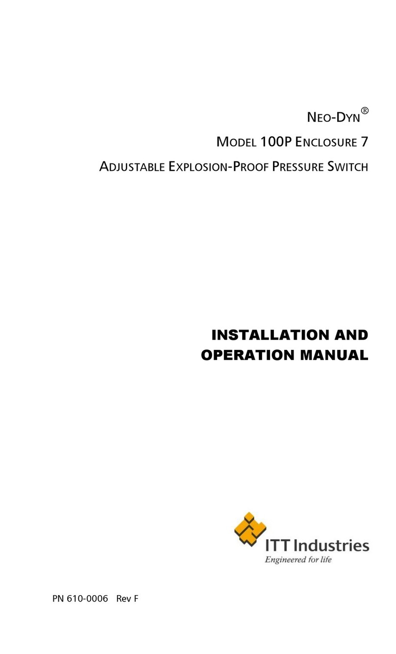 ITT NEO-DYN 100P ENCLOSURE 7 User manual