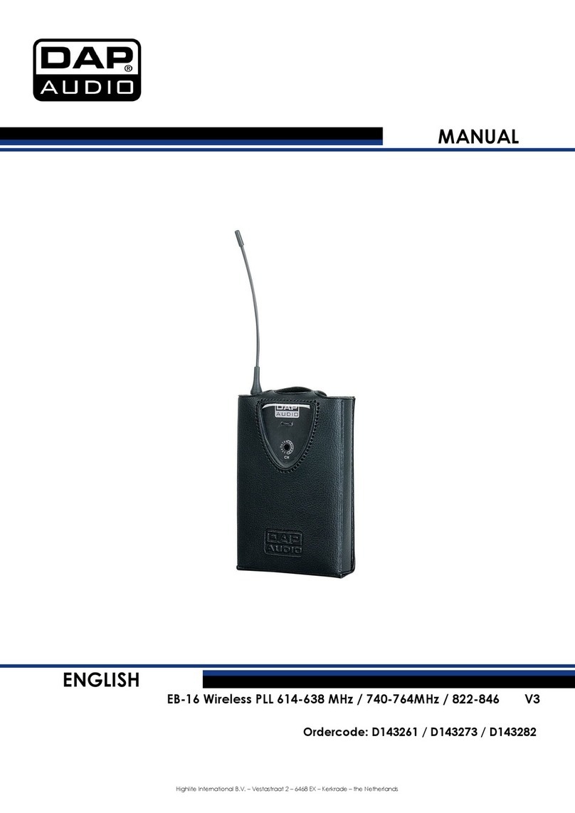 DAPAudio EB-16 manual