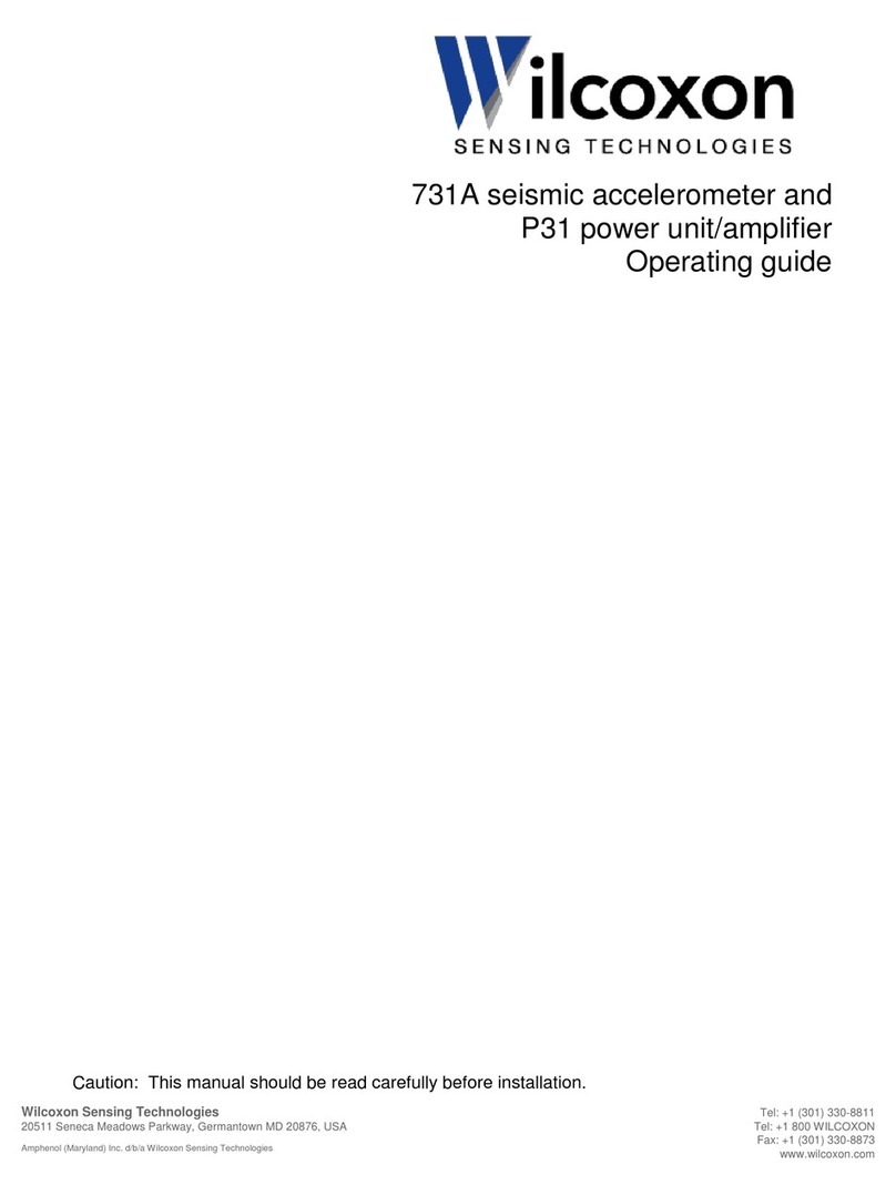 Wilcoxon 731A operating guide