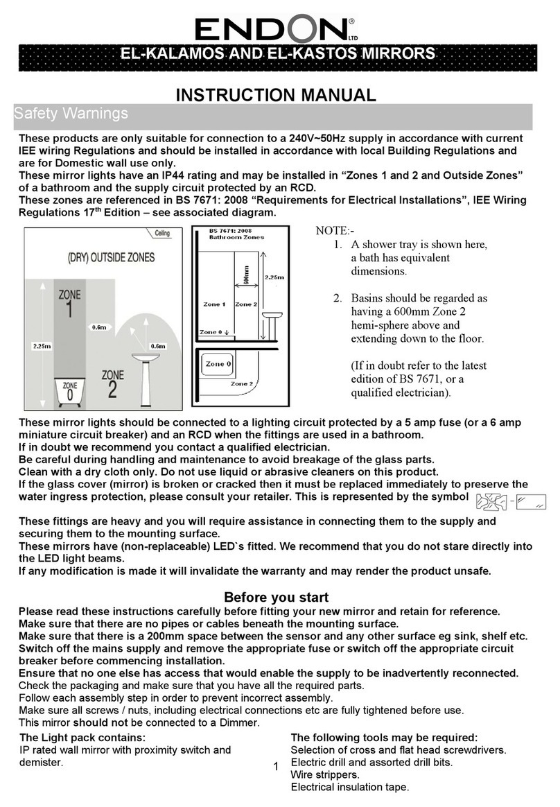 Endon EL-KALAMOS instruction manual