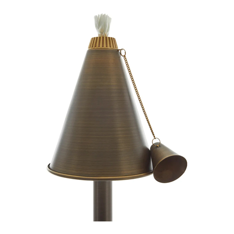 Volt 2-in-1 Tiki-Brass Torch Light User manual Volt 2-in-1 Tiki-Brass Torch Light User manual