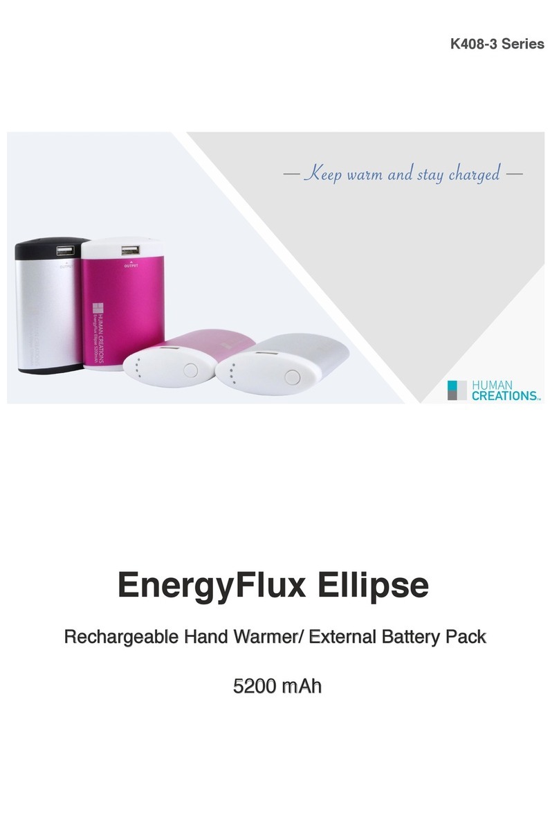 Human Creations EnergyFlux Ellipse User manual