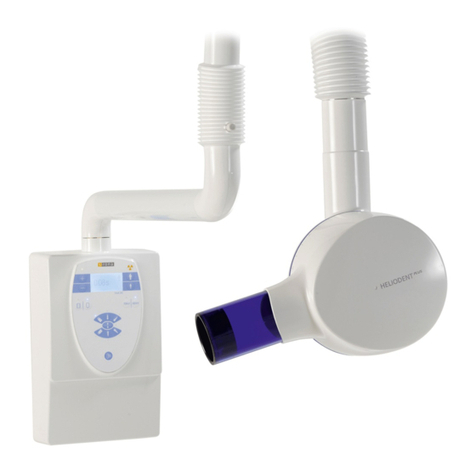 Sirona Heliodent plus installation instructions Sirona Heliodent plus installation instructions