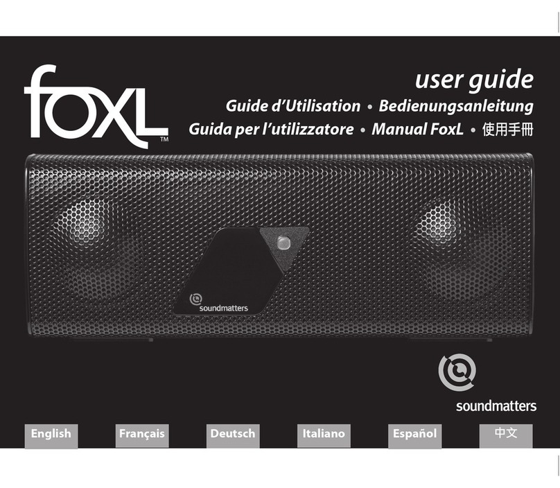 Soundmatters Foxl user guide
