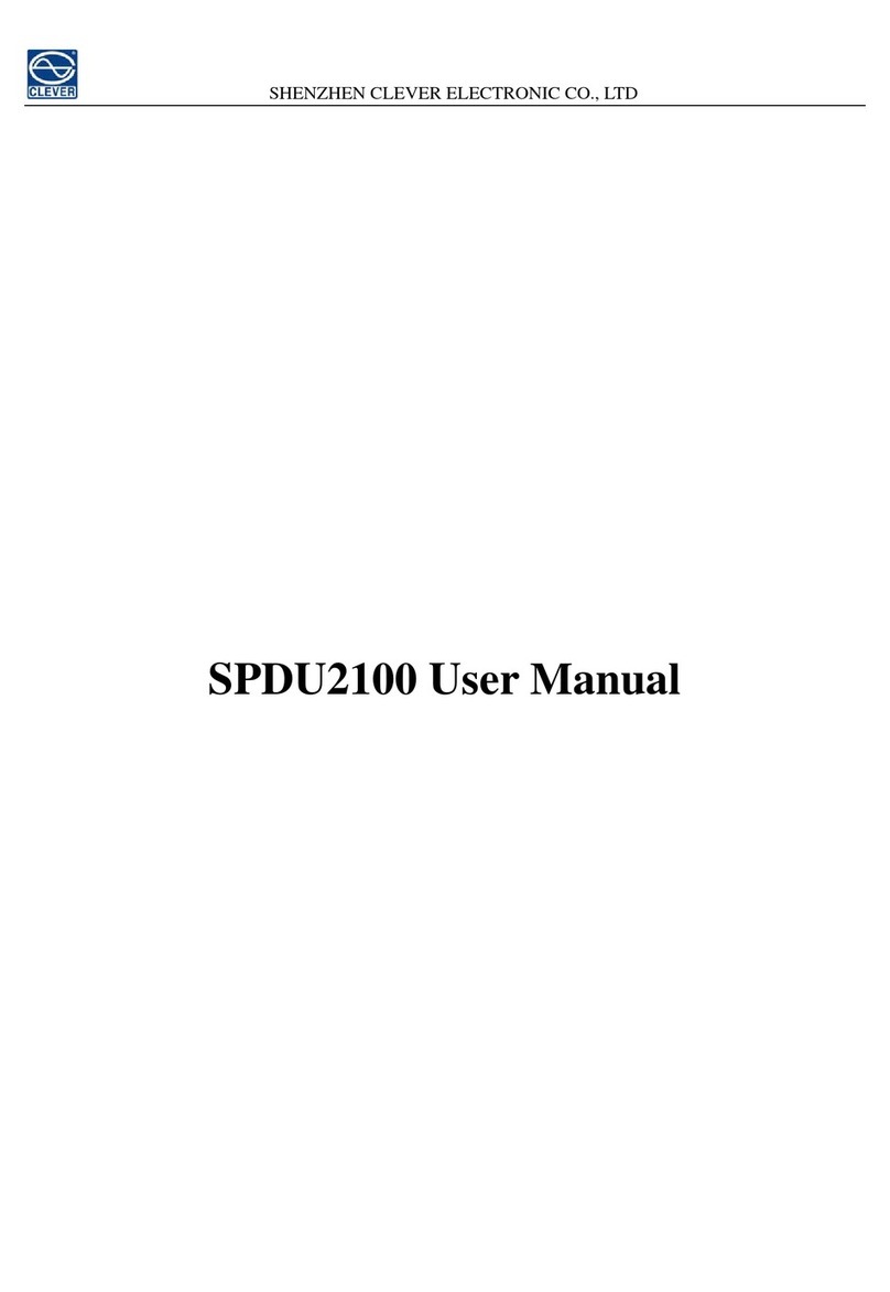 SHENZHEN CLEVER ELECTRONIC SPDU2100 User manual