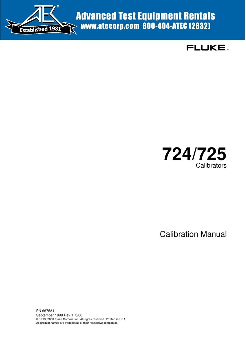 Fluke 724 Use and care manual Fluke 724 Use and care manual
