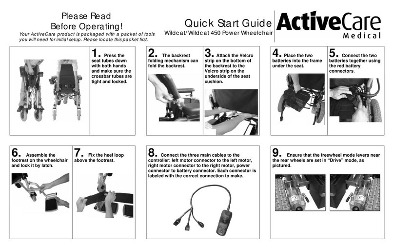Active Care Medical Wildcat User manual