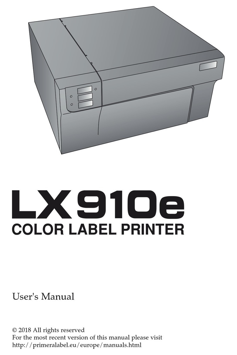 Primera label LX910e user manual