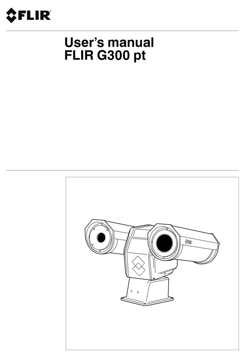 FLIR G300 pt Series User manual