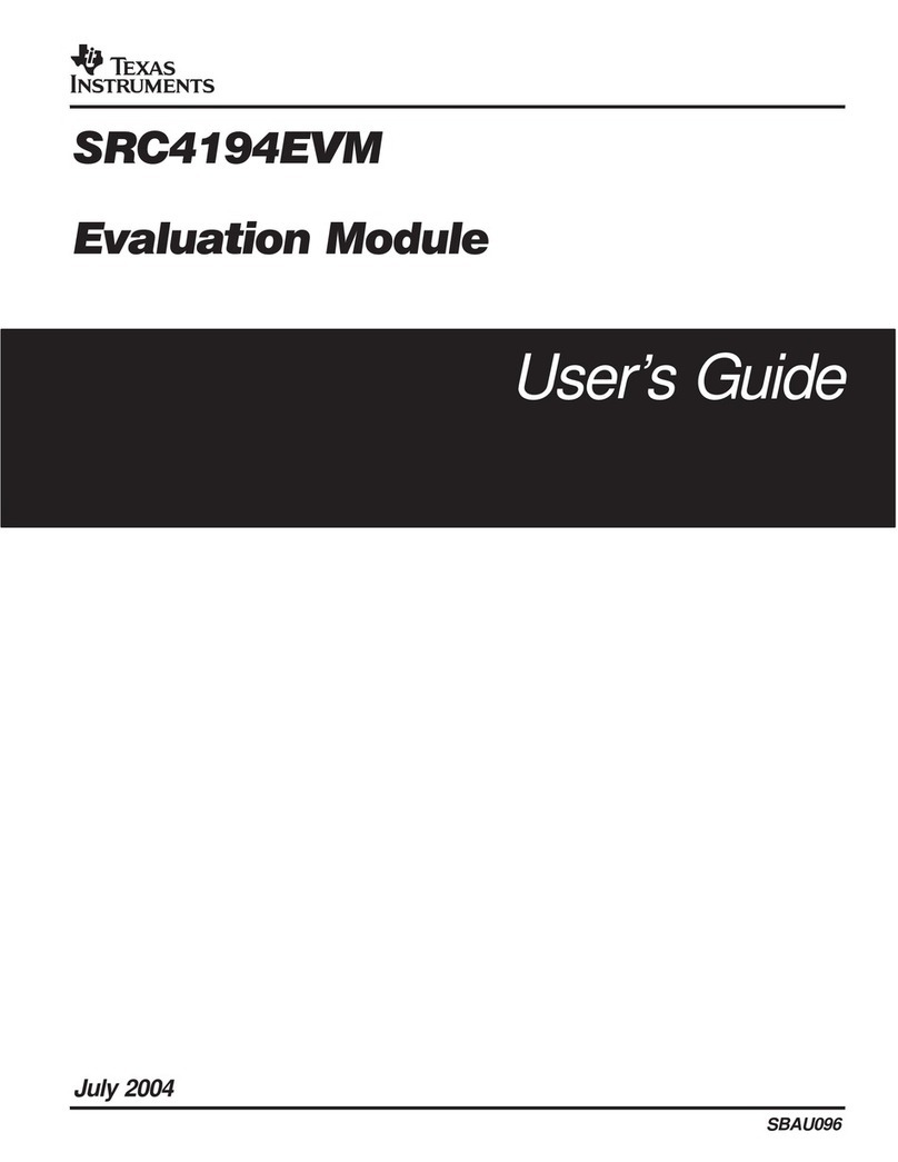 Texas Instruments SRC4194EVM User manual