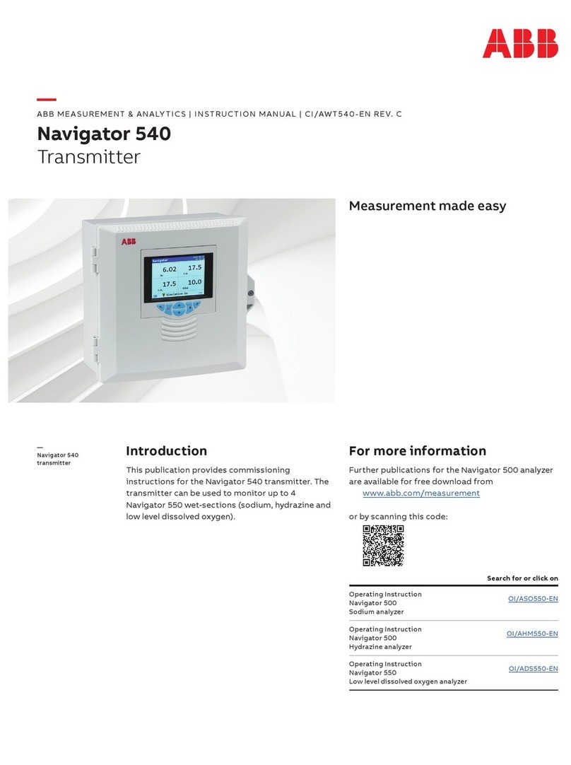 ABB Navigator 540 User manual