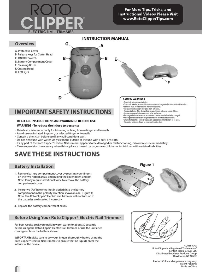 APG ROTO CLIPPER manual