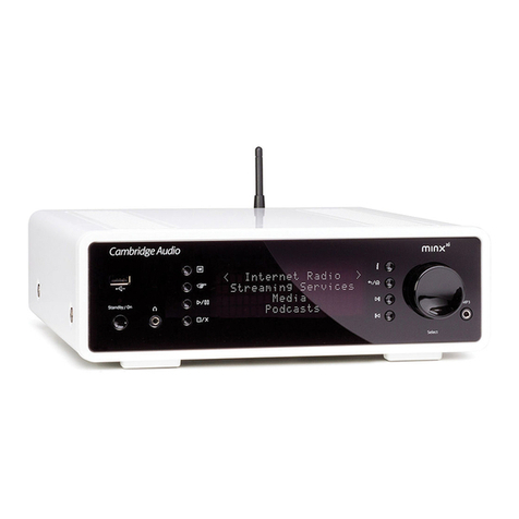 Cambridge Audio Minx Xi User manual