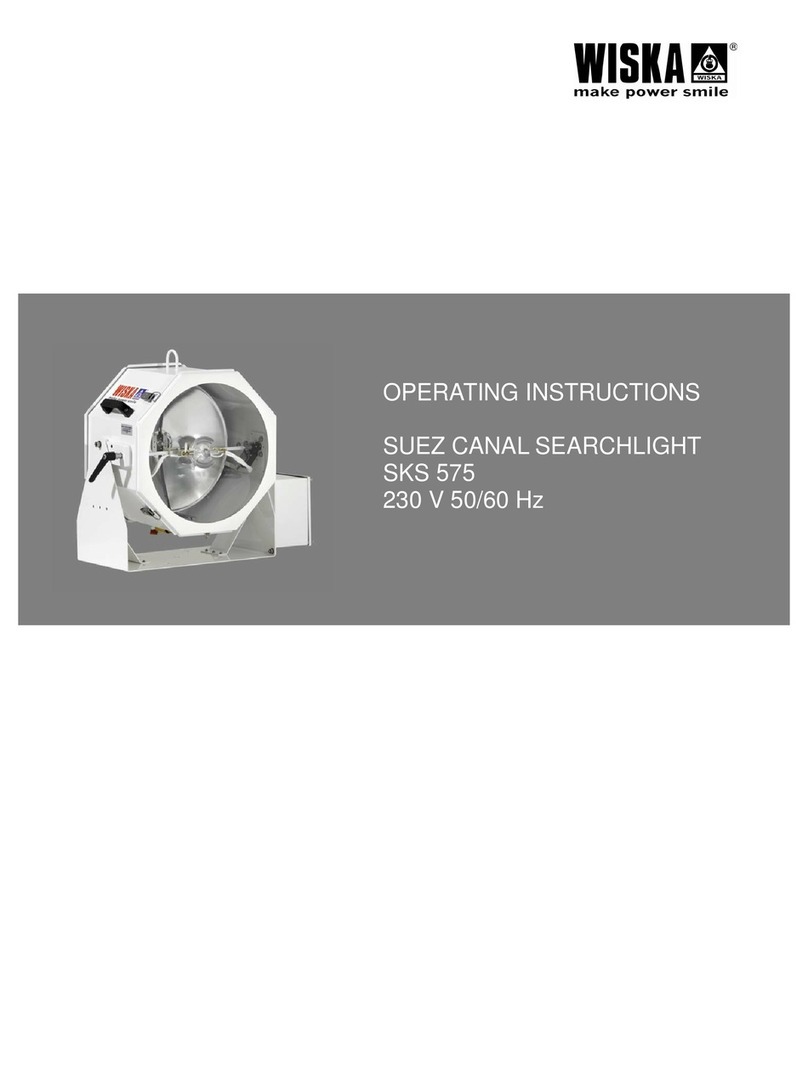 WISKA SKS 575 operating instructions