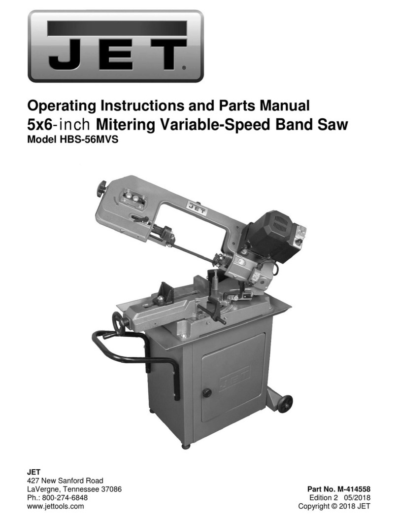 Jet HBS-56MVS Service manual Jet HBS-56MVS Service manual