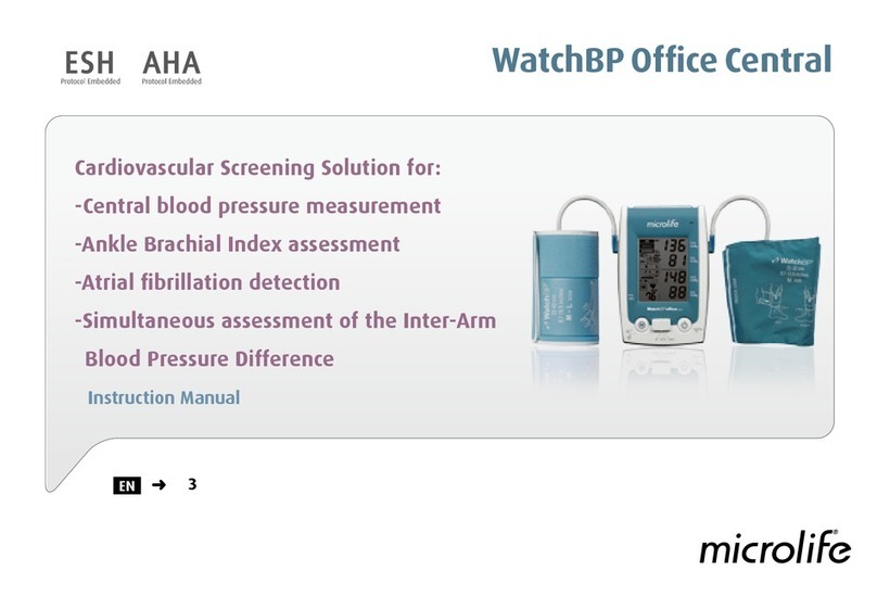 Microlife WatchBP Office Central User manual