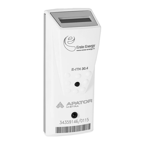 Apator Metra E-ITN 30 user guide