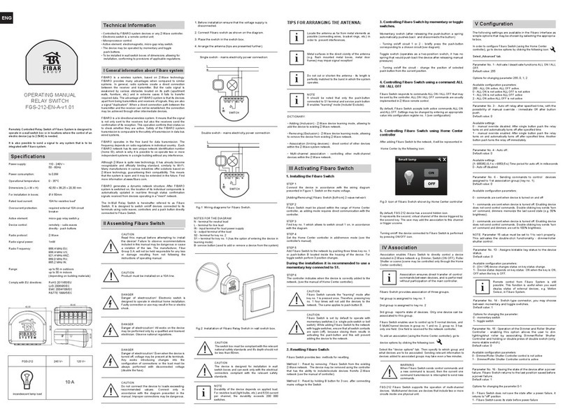 FIBARO FGS-212-EN-A-v1.01 User manual