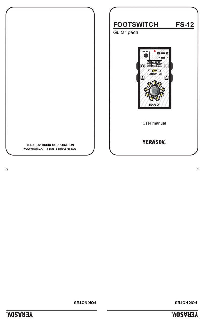 Yerasov FS-12 user manual