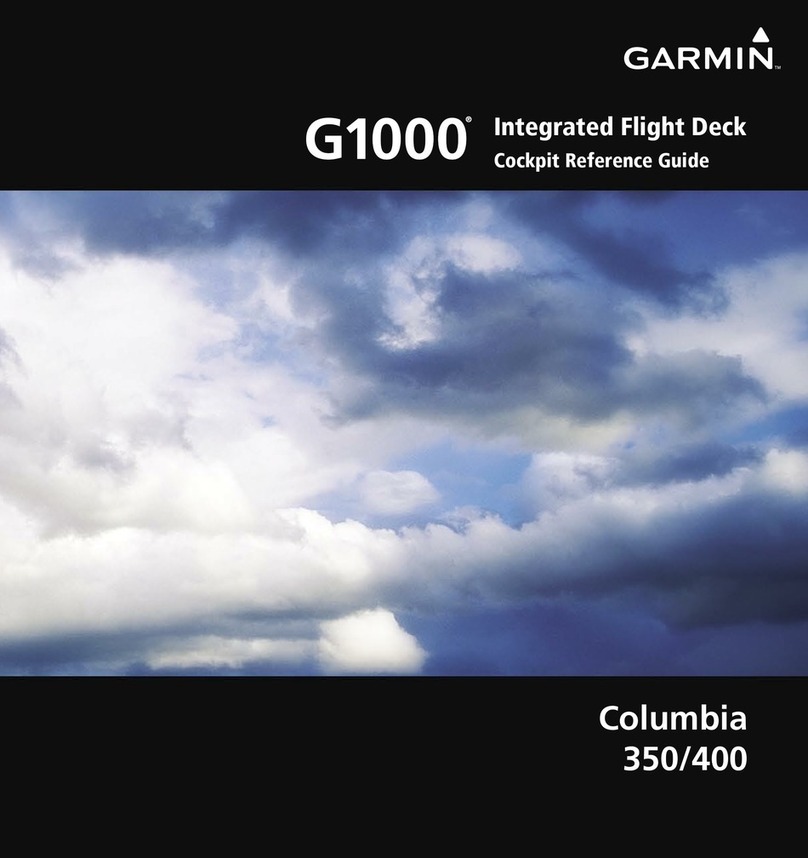 Garmin G1000 Columbia 350 User manual
