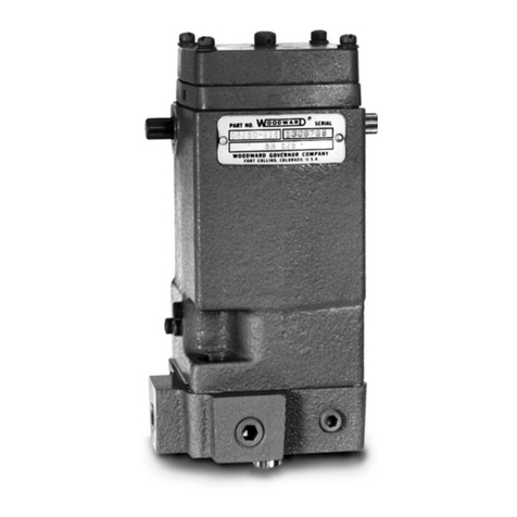 Woodward EG-3P User manual