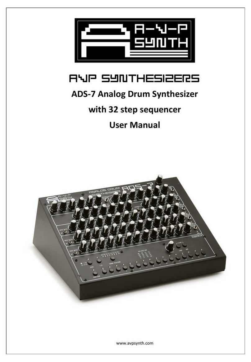 AVP Synthesizers ADS-7 user manual