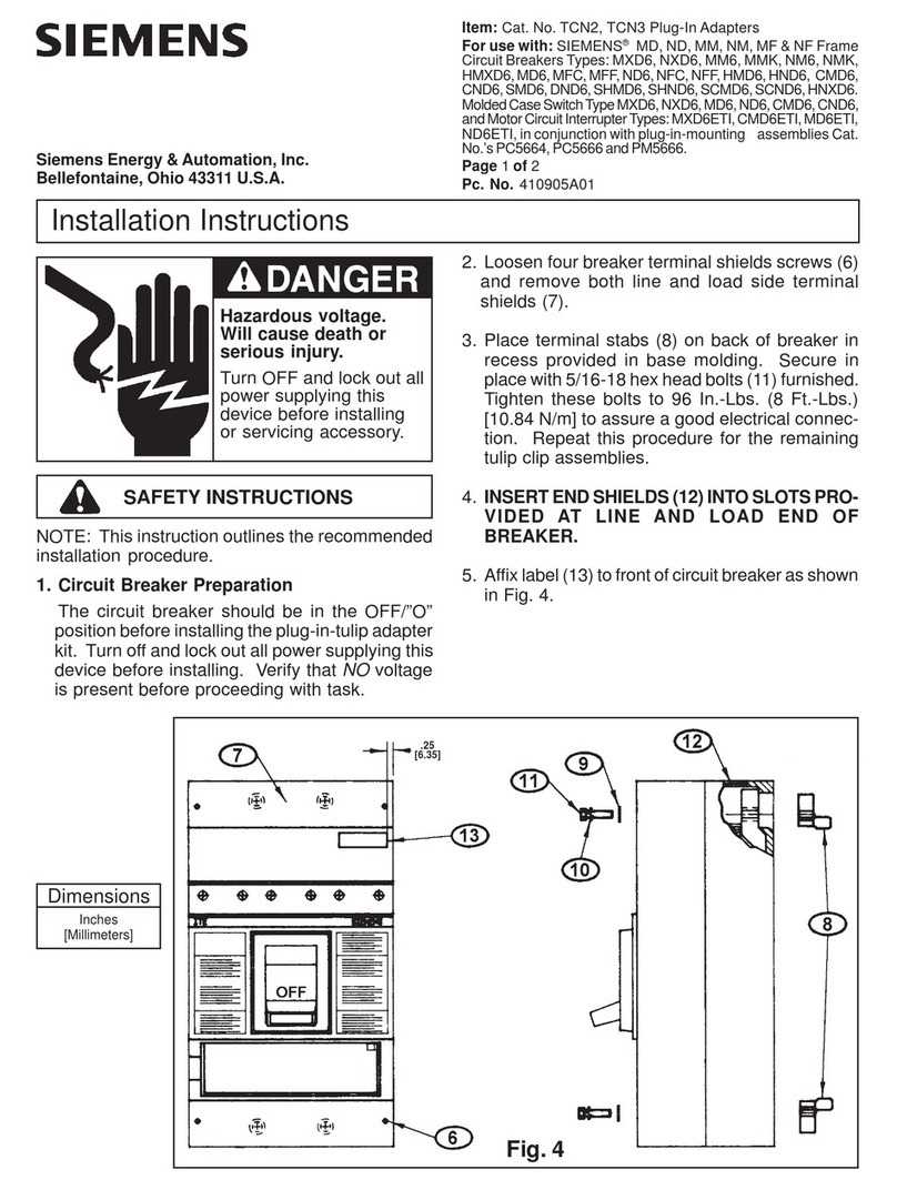 Siemens TCN2 User manual