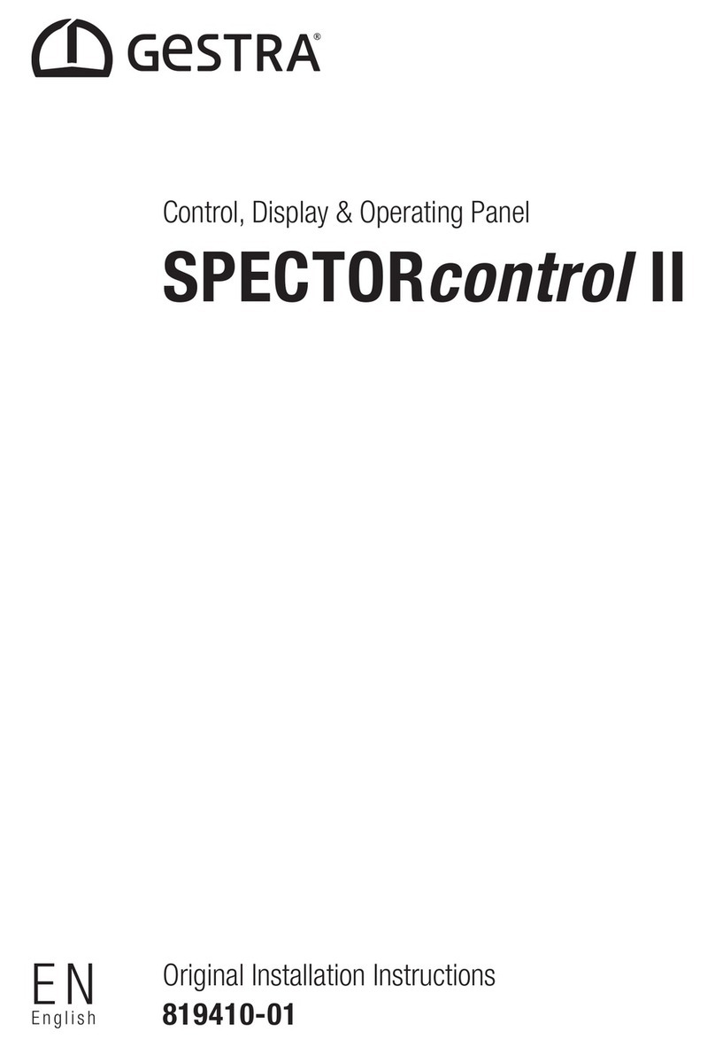 GESTRA SPECTORcontrol II User manual