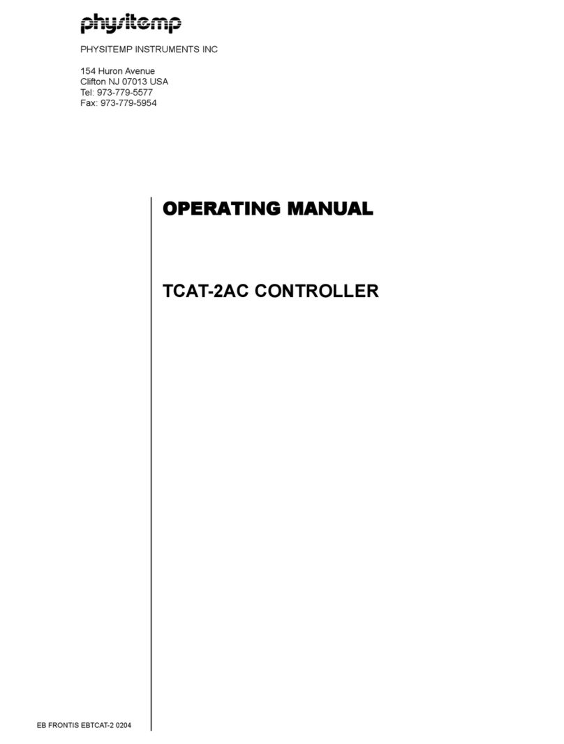 PHYSITEMP TCAT-2AC operating manual