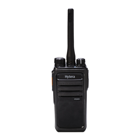 Hytera PD505 User manual