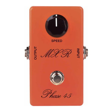 Dunlop MXR Phase 45 User manual