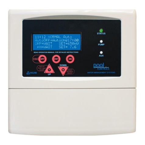 Pool Controls Chemigem D10 user manual