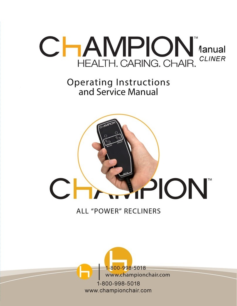 Champion 54P Series Operating instructions and service manual