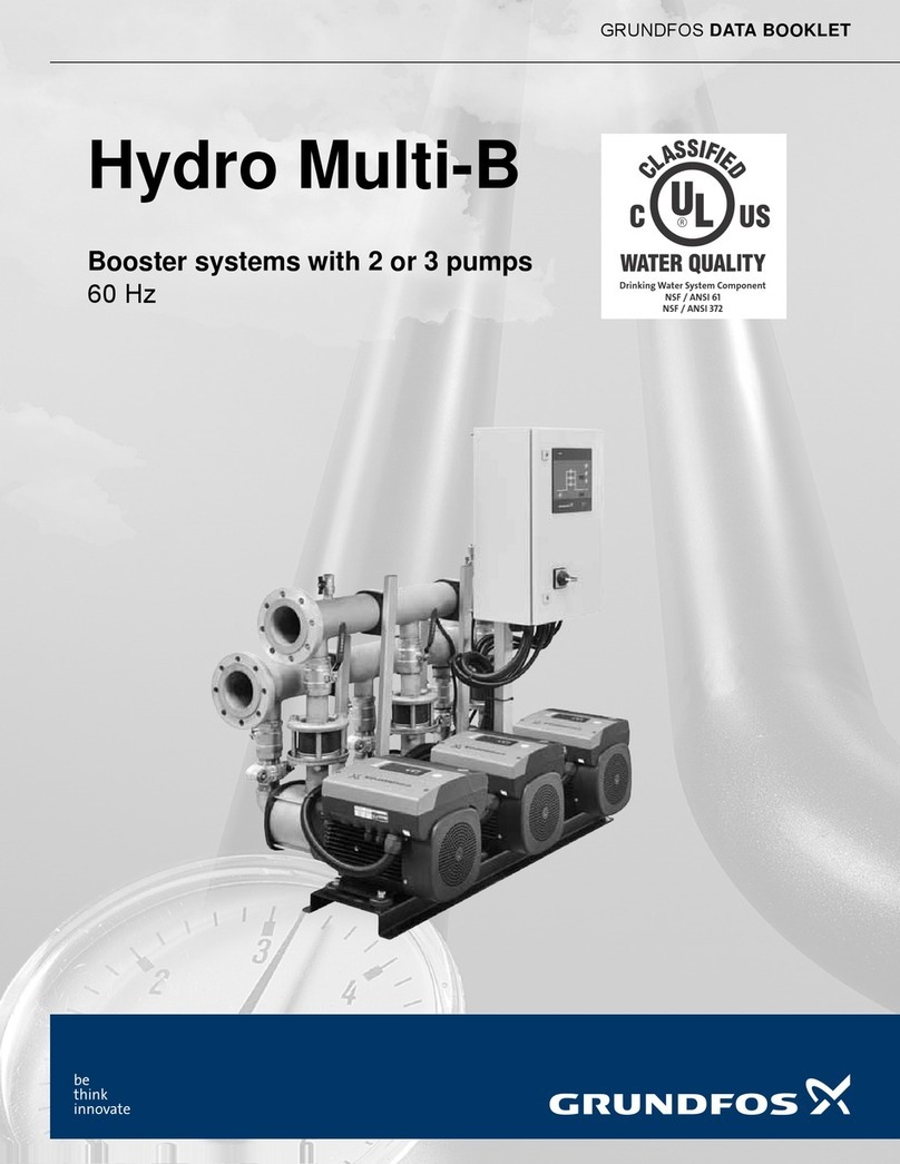Grundfos Hydro Multi-B Installation and operation manual