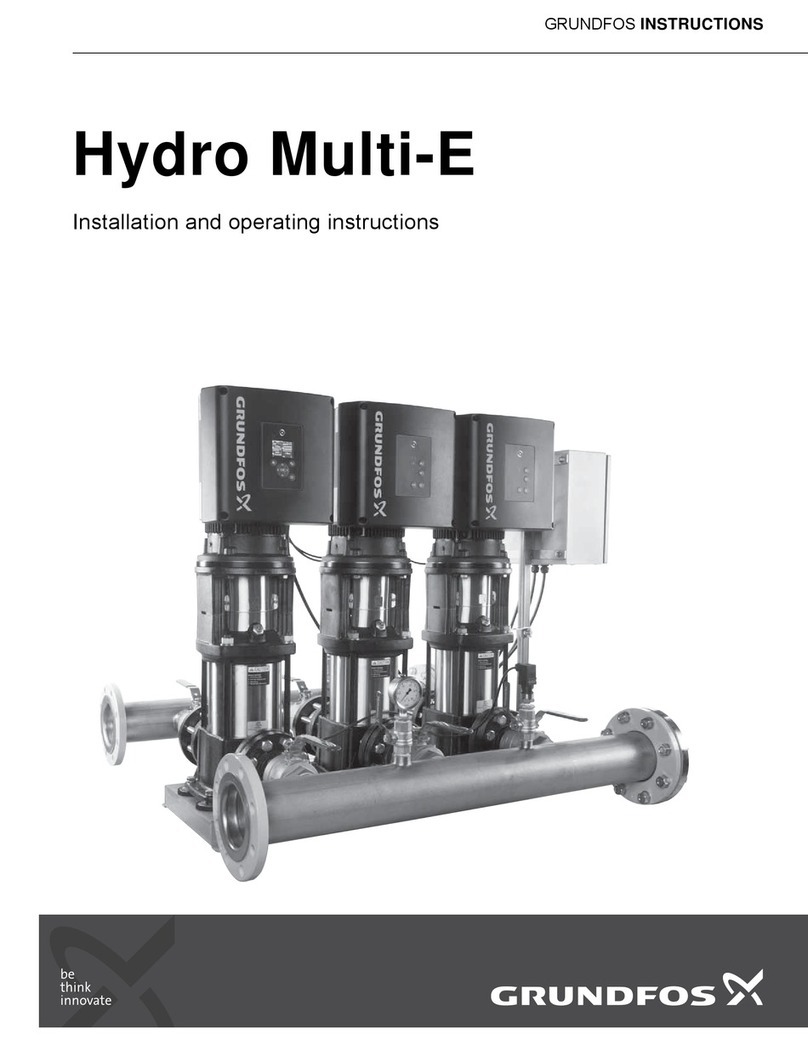 Grundfos Hydro Multi-E 3CRE 15-03 User manual