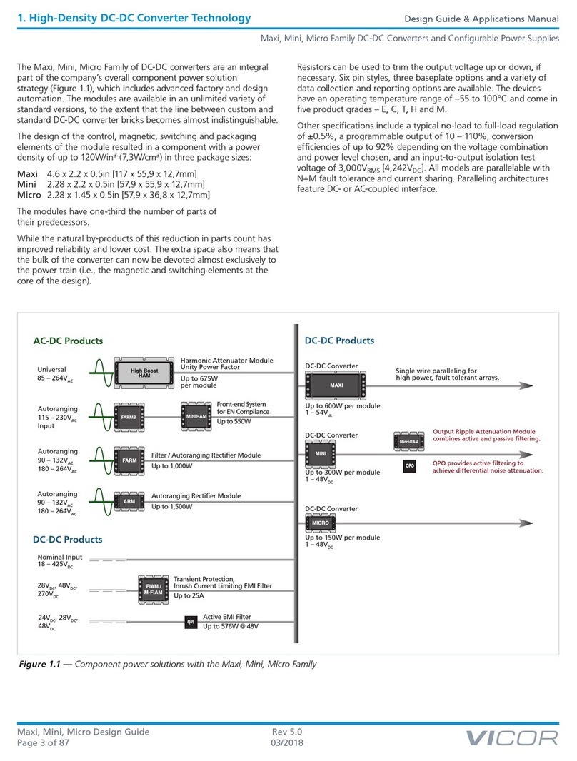 VICOR Maxi Design guide & applications manual