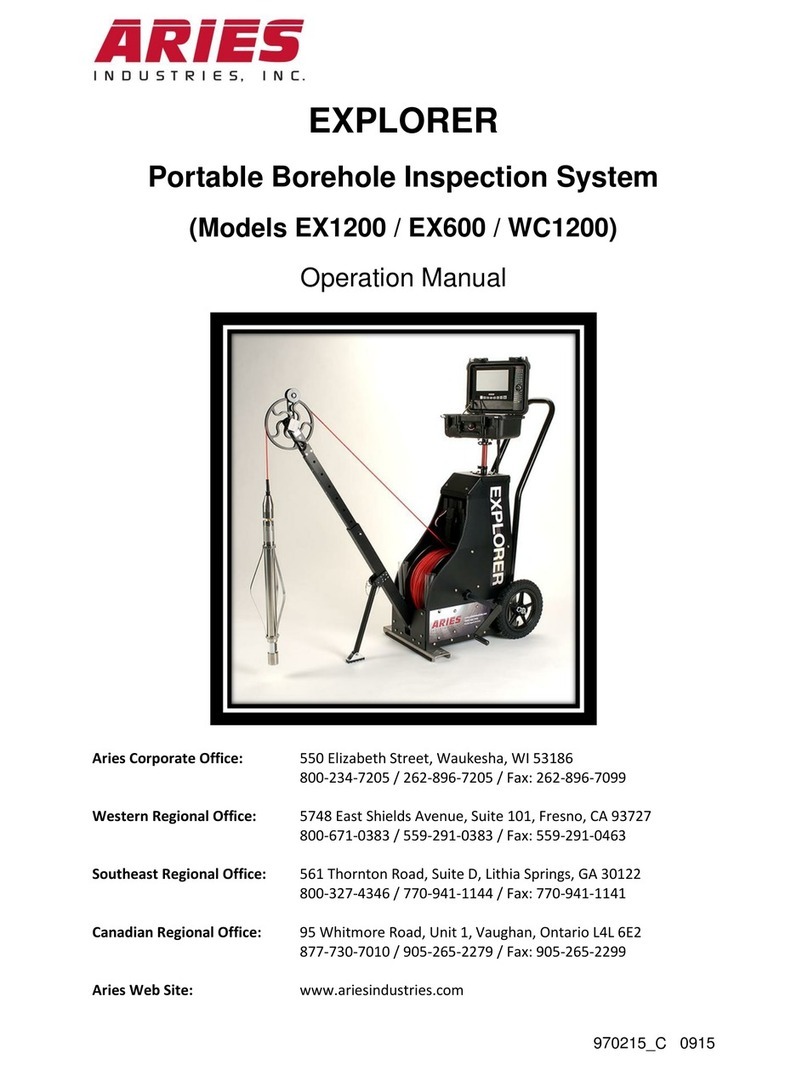 Aries EXPLORER EX1200 Operation manual Aries EXPLORER EX1200 Operation manual