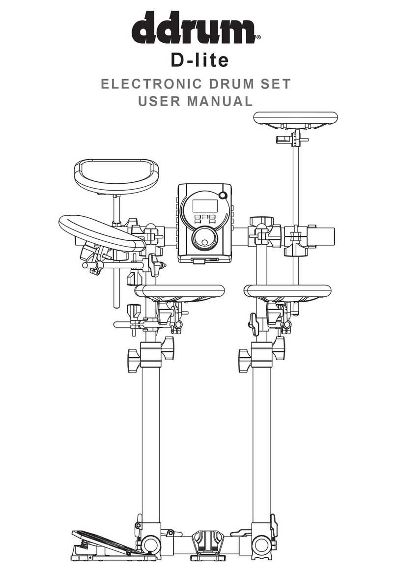 ddrum D-lite User manual