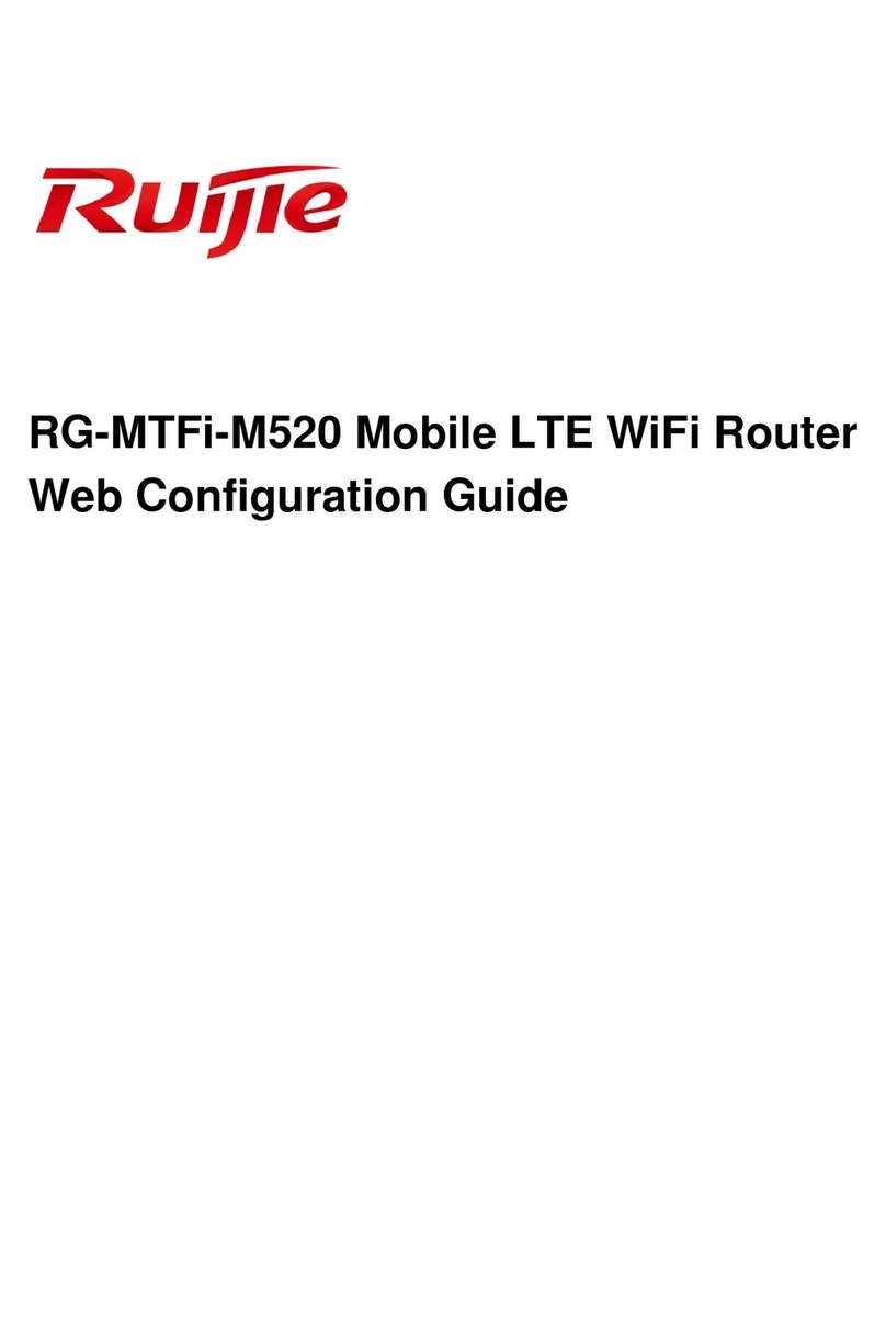 Ruijie Networks RG-MTFi-M520 Web configuration guide