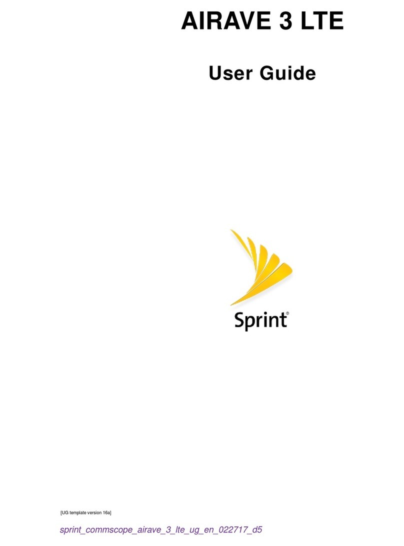 Sprint AIRAVE 3 LTE User manual