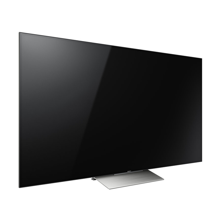 Sony Bravia KD-75XD9405 User manual