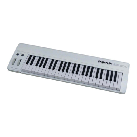 midiplus AK490PLUS owner's manual