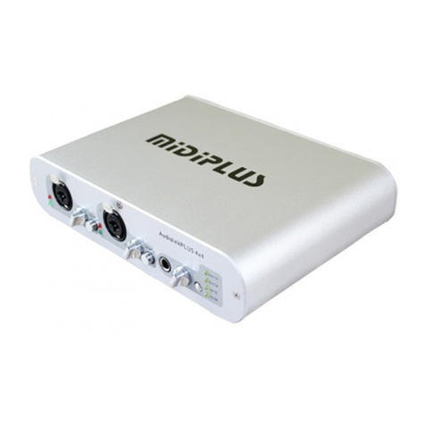 midiplus AudiolinkPLUS 4x4 User manual