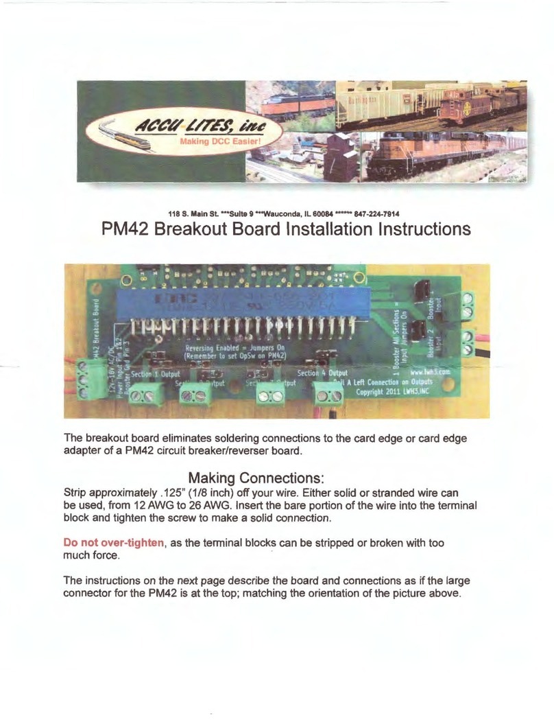 Accu-Lites PM42 installation instructions