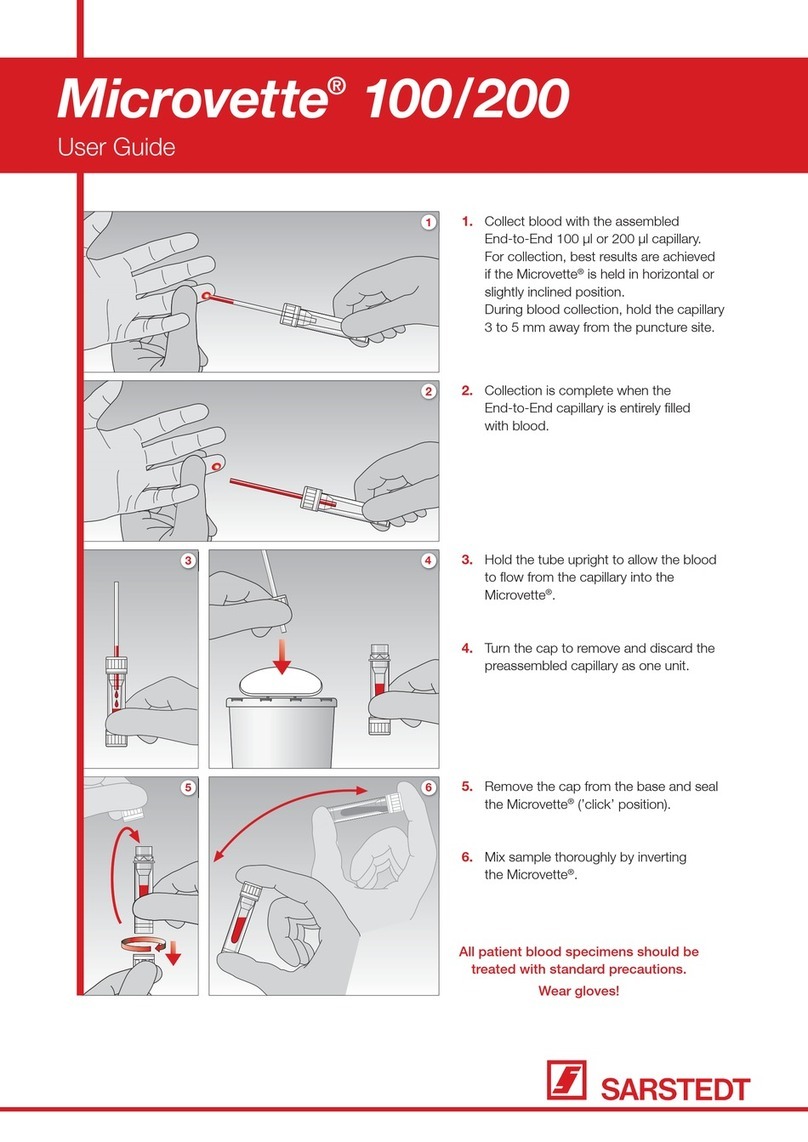 Sarstedt Microvette 100 ml User manual