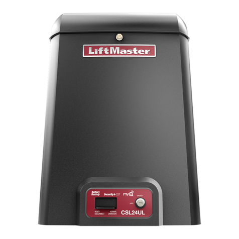 Chamberlain CSL24UL User manual