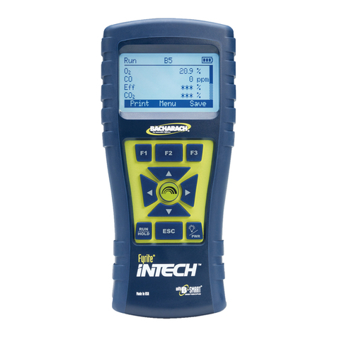 Bacharach Fyrite INTECH User manual