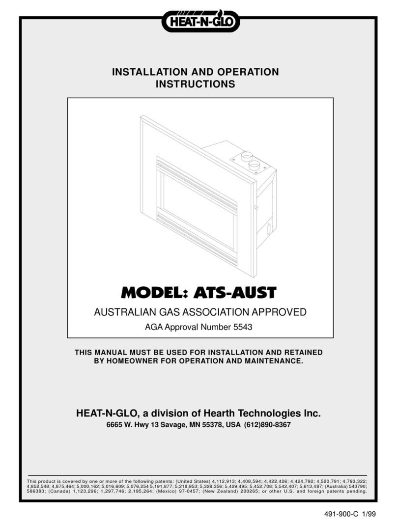 Heat-N-Glo ATS-AUST Service manual