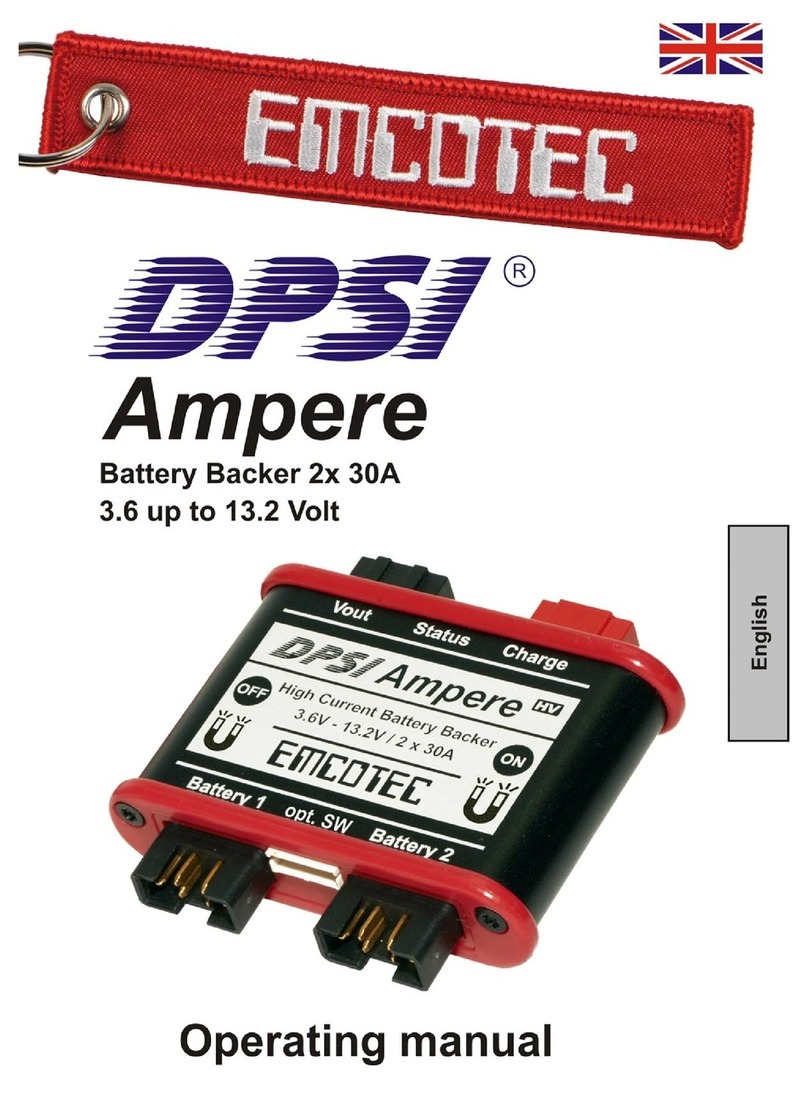 Emcotec DPSI Ampere User manual